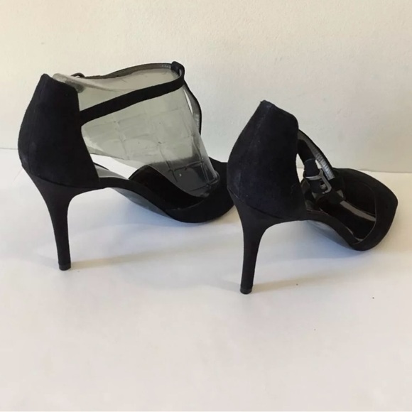 Women’s Black Open Toe High Heels Carlos Santana Sandals - Picture 7 of 7